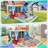 12.14' x 11' Bounce House with Two Slides and Air Blower