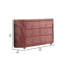 Commode double 6 tiroirs l 19 po