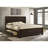 Organic Storage Panel Bed with Concealed Drawers