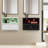 Floating Bedside Cabinet Floating Nightstand With Slide Drawers-1592144315