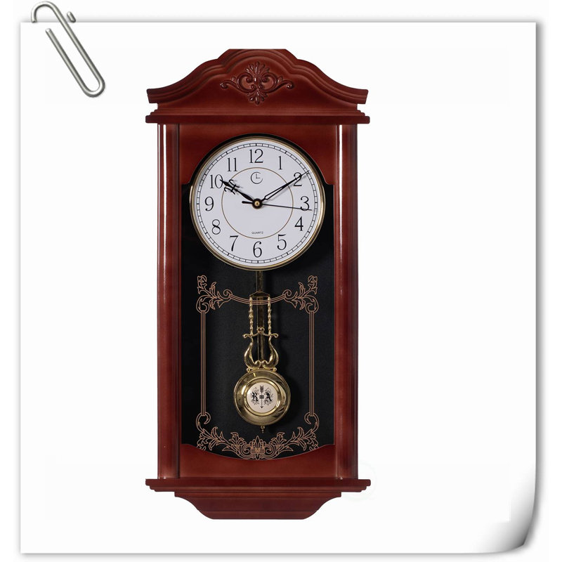 Wall Clock, Brown