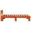 Bed Frame with Headboard Solid Pine Wood-312509226-312509229