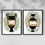 Vases grecs III - reproduction encadrée de qualité supérieure - prêt à être accroché - aucun clou requis - aucun clou requis-1544228227-1544228235