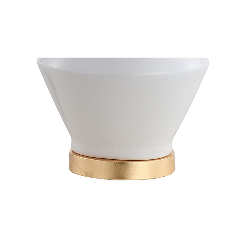 Hager Table Lamp, White