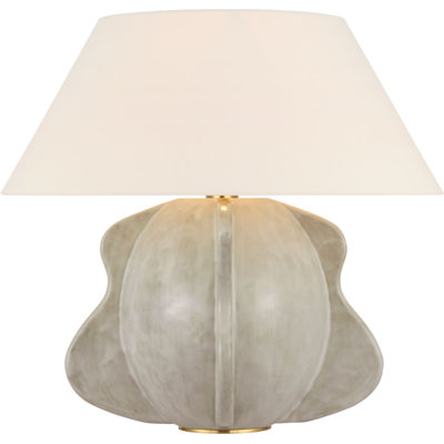 Delmar 22" Table Lamp with Linen Shade