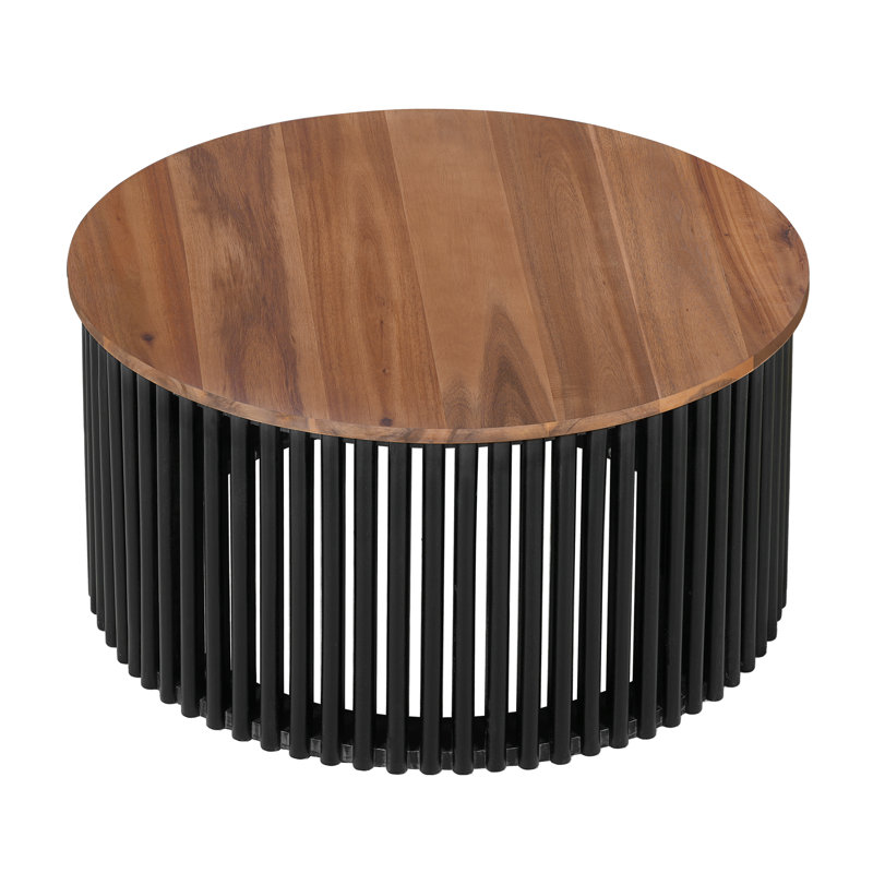 Mishia Acacia Solid Wood Coffee Table