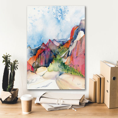 «Desert Days» par Kristy riz, art mural sur toile
