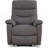 Contemporary Lift Chair Recliner With Grey Fabric Upholstery