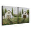 Country Barn I - ensemble de 2 reproductions sur toiles tendues-888889652