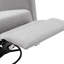 Fauteuil inclinable et pivotant rembourré