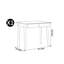 Petit bureau minimaliste de style européen-546690439