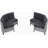 Shimaya 40.5" Wide Outdoor U-Shaped Patio Sectional with Cushions,Pema Outdoor Patio Sofa Set (Set of 4,without table) 