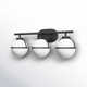 Arie 3 Light Frosted Dimmable Vanity Light