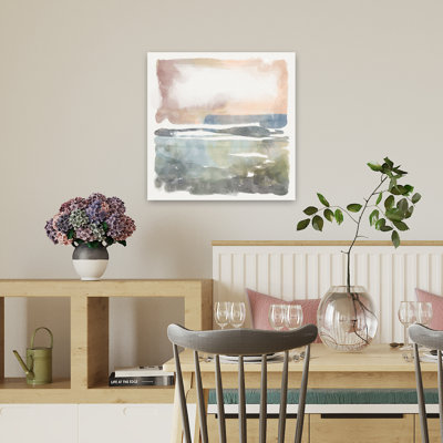 Soft Abstract Coastal Abstract Art