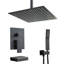 Complete Shower System Ceiling Mounted Dual Shower Head with Rough-in Valve-60193140