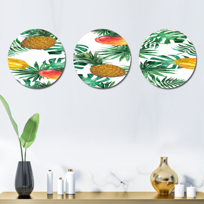 Food & Beverage Wall Decor on Metal