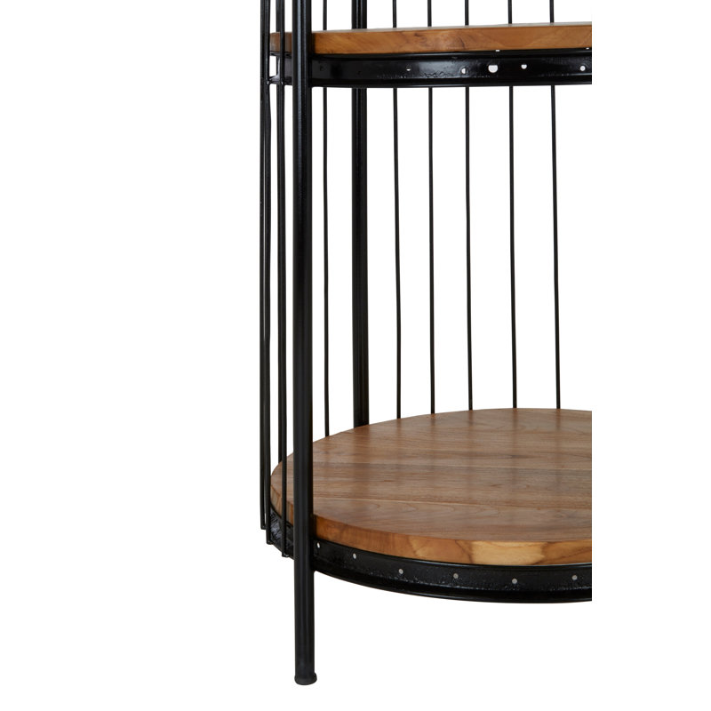Iron Shelving Unit, 115cm H x 47cm W x 47cm D