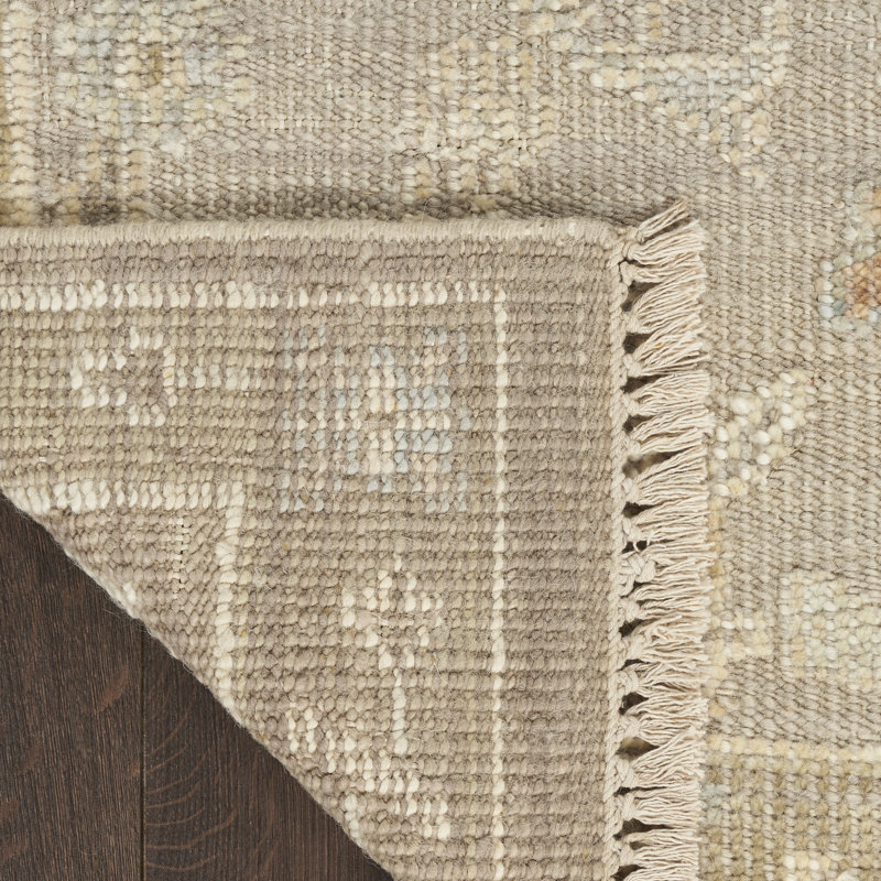 Nourison Tiffinie 2' x 3' Taupe Vintage Indoor Rug, Rectangle 2' x 3'