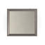Mirrored Glass Tray Top End Table with Storage