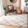 Calynn Fringe Shag Performance Geometric Rug