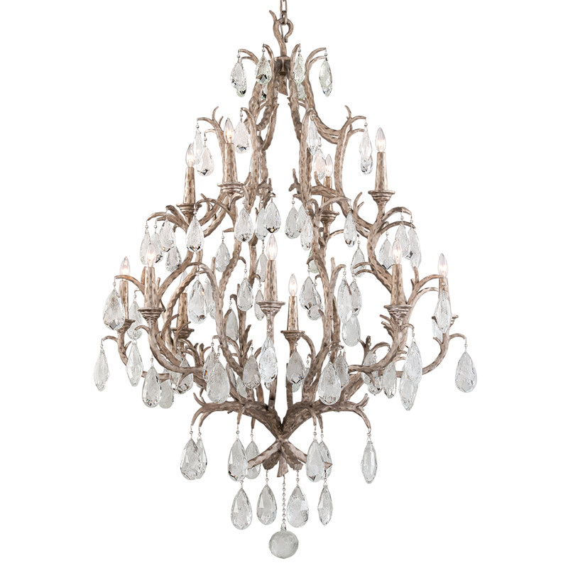 Amadeus 6-Light Candle Style Empire Chandelier, 12, 67.5" H x 46.5" W x 46.5" D