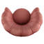 Fauteuil demi-tonneau en velours 28,8 po Raelynn-1346203086