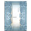Miroir mural Mid-Century bleu clair - Regardez-moi-40097235