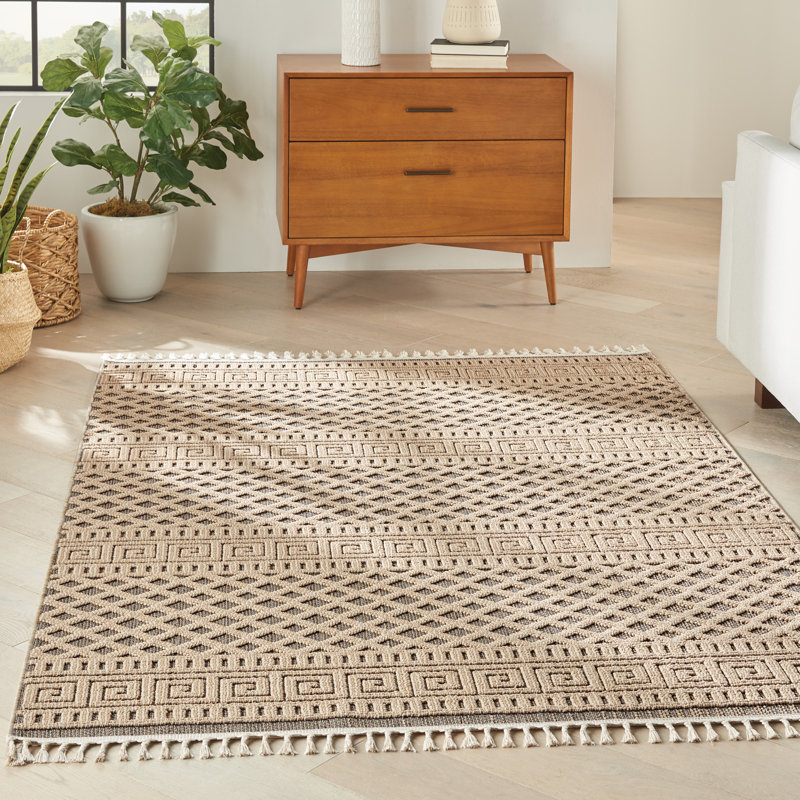 Tapis contemporain Mocha Mabelle, Rectangle 4 pi x 6 pi 2 po