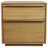 Sarasota Queen Bedroom Set With 2 Large Nightstands In Natural Finish