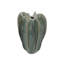 D8.9x12.8 "Sculptural Cactus Vase - Sauge vert
