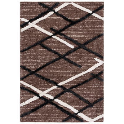 Hi-Lo Shag Performance Abstract Rug