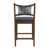 Charcoal Seat/Black Rope and Walnut Frame selected