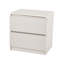 Solid + Manufactured Wood Bedside Table-169144475