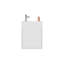 Lavabo pour salle de bain Sutcliffe, blanc-133527258
