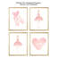Ballet Gallery Wall, 4 pièces, impressions sur papier-39975703