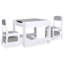 Chana Kids 3 Piece Square Interactive Table and Chair Set-1563544449-1563544462