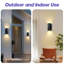 10.6' ' h integrated led rectangular up down wall light outdoor waterproof dusk to dawn aluminum wall sconce-1830373405
