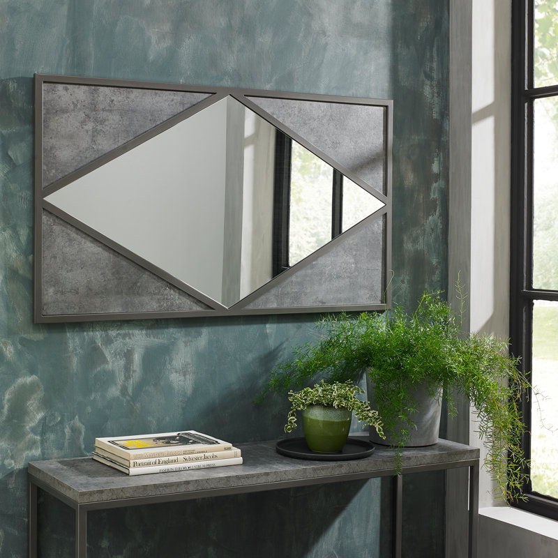 Strahan Metal Flat Wall Mirror