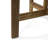 Natural Wood Bistro Table, Foldable For Effortless Storage Half-Round Design, Functionality