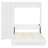 Bed With Shelves, Wardrobe, And Beaming Led Lights - Space Saving For Home Office, Guest Room, Gym White Full Size Wall Ideal Saver Office & Room Finish-420589999-420589998