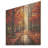 Autumn Park Sycamore Trees - Tree Sycamore On Wood Print-1137058452