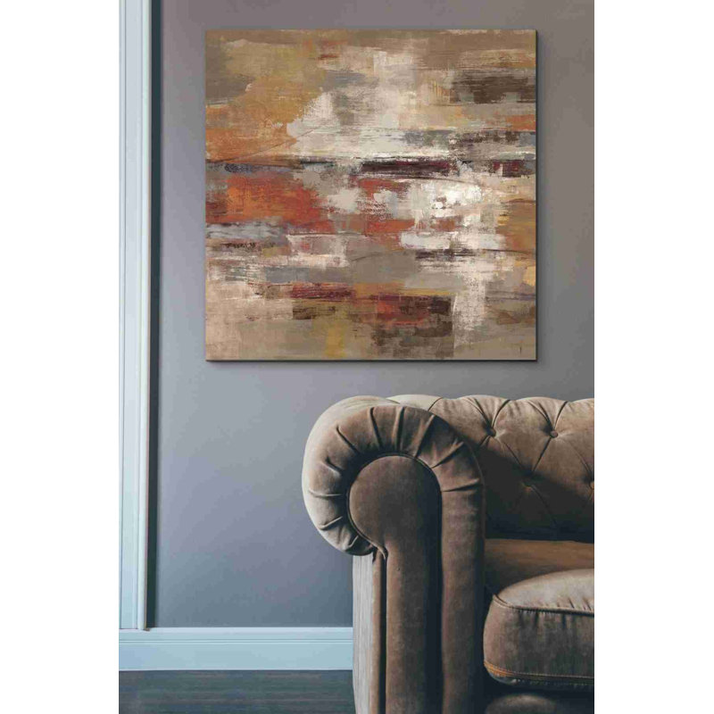 «Painted Desert» par Silvia Vassileva, art mural sur toile, H 37 po x l 37 po
