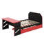 Lit de jour double avec lit gigogne, cadre de lit de jour avec bureau, cadre de lit de jour avec port USB-86822736