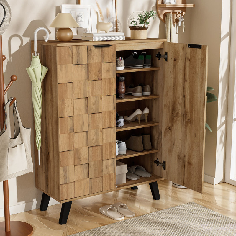 15 Pair Shoe Storage Cabinet