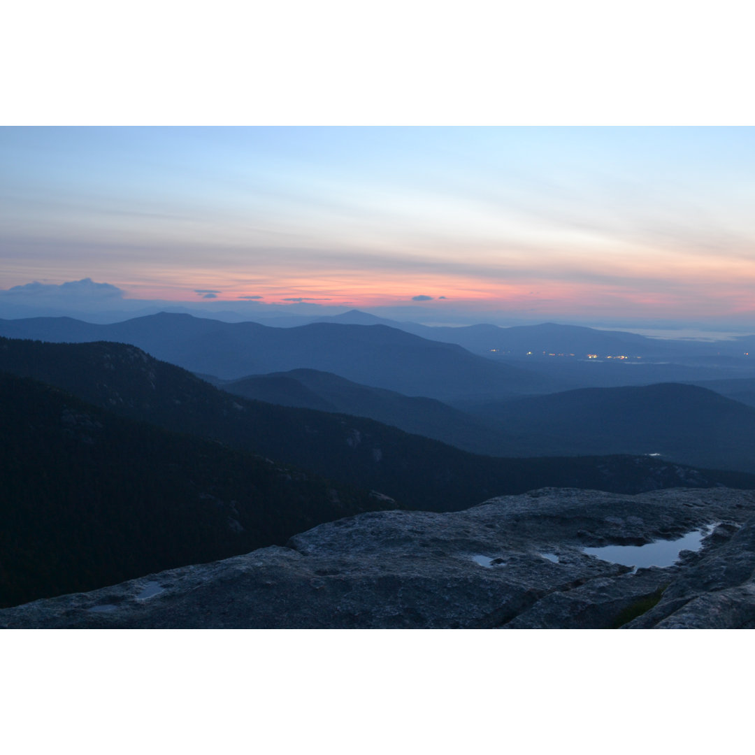 Sonnenaufgang vom Mount Chocorua - Druck