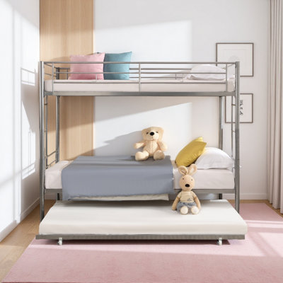 Twin Over Twin Metal Bunk Bed