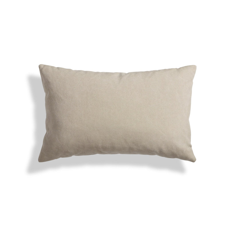 Signal Lumbar Pillow Cover & Insert, Rectangle 13"H x 30"W, Breezy Blue