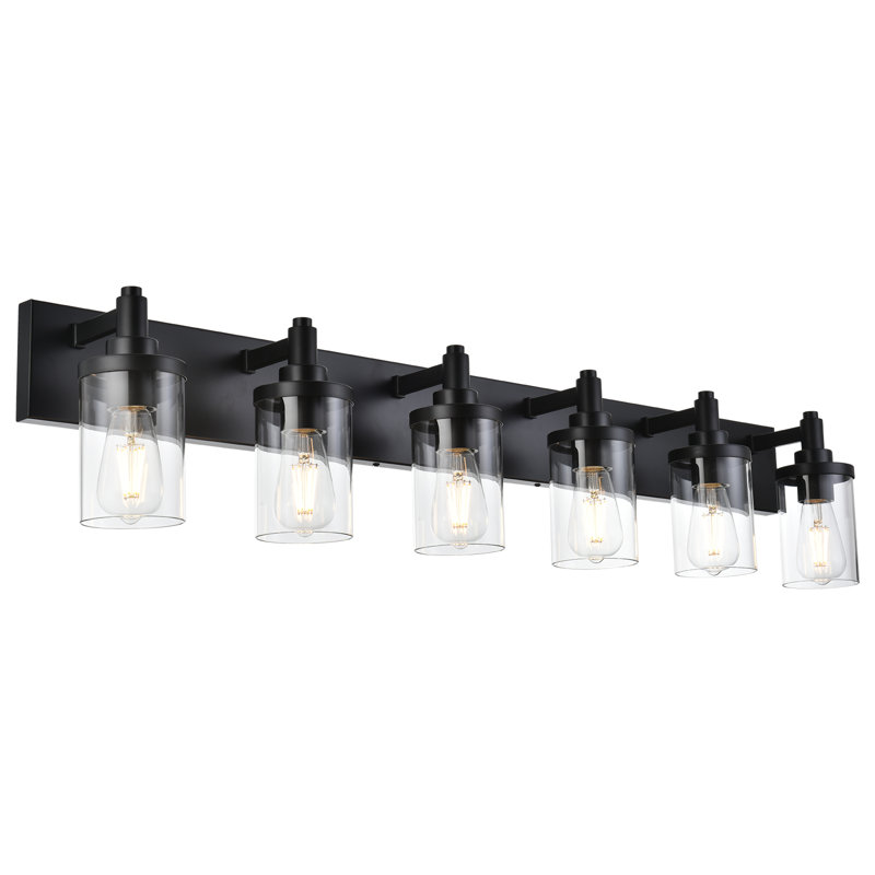 Abbotsbury Dimmable Vanity Light, Black, 6