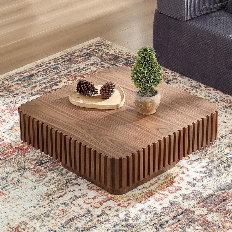 Table basse carrée 31,5 pouces Modern Handcraft
