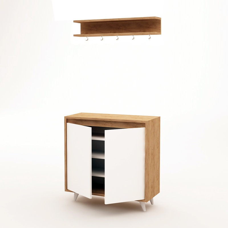 Farid Hall Tree with Shoe Storage
